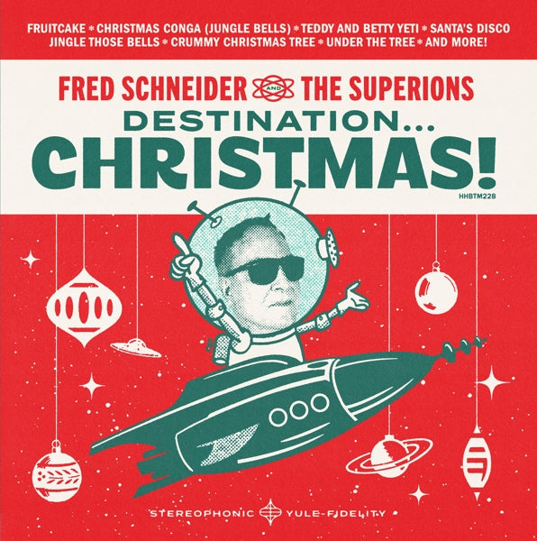 Fred & the Superions Schneider - Destination Christmas (LP) Cover Arts and Media | Records on Vinyl