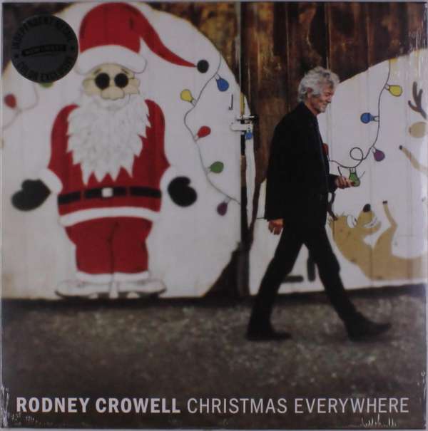 Rodney Crowell - Christmas Everywhere (LP) Cover Arts and Media | Records on Vinyl