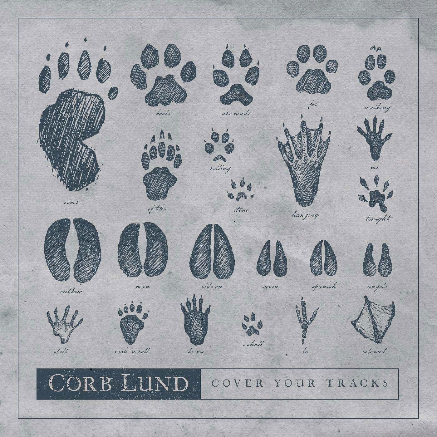 Corb Lund - Cover Your Tracks (Single) Cover Arts and Media | Records on Vinyl