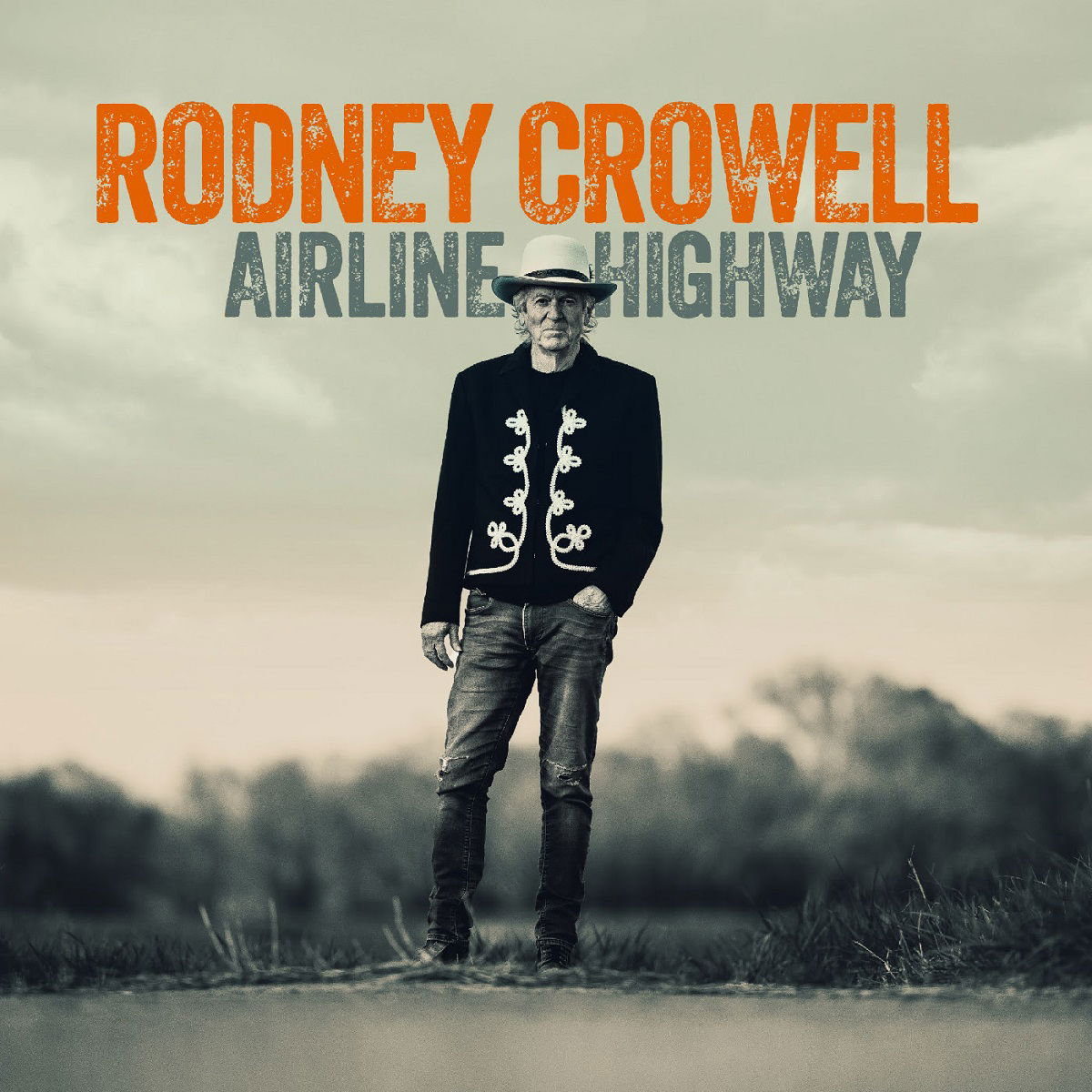 Rodney Crowell - Airline Highway (LP) Cover Arts and Media | Records on Vinyl