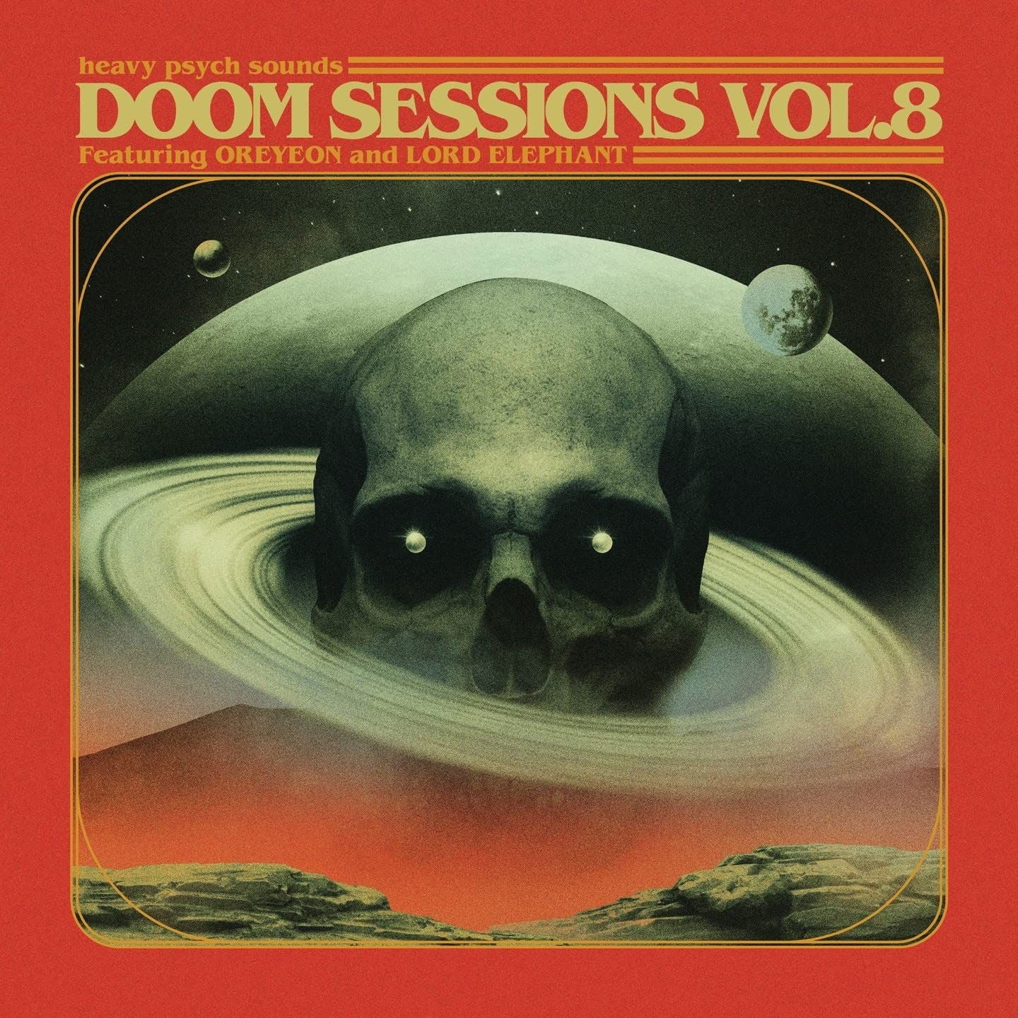 Oreyeon/Lord Elephant - Doom Sessions Vol.8 (LP) Cover Arts and Media | Records on Vinyl