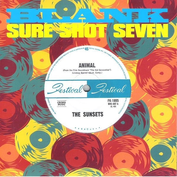  |   | Sunsets - Animal/Uptight, Out of Sight (Single) | Records on Vinyl
