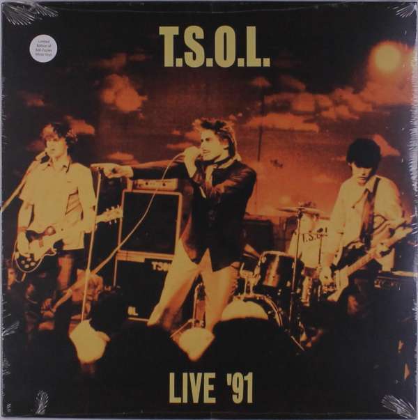 T.S.O.L. - Live '91 (LP) Cover Arts and Media | Records on Vinyl