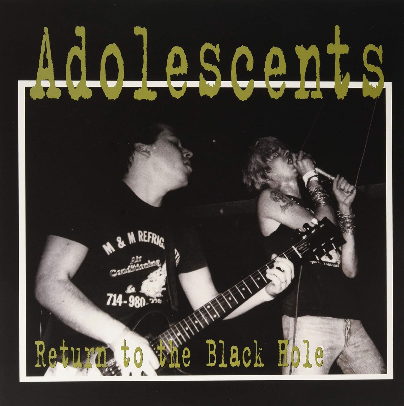 Adolescents - Return To the Black Hole (LP) Cover Arts and Media | Records on Vinyl