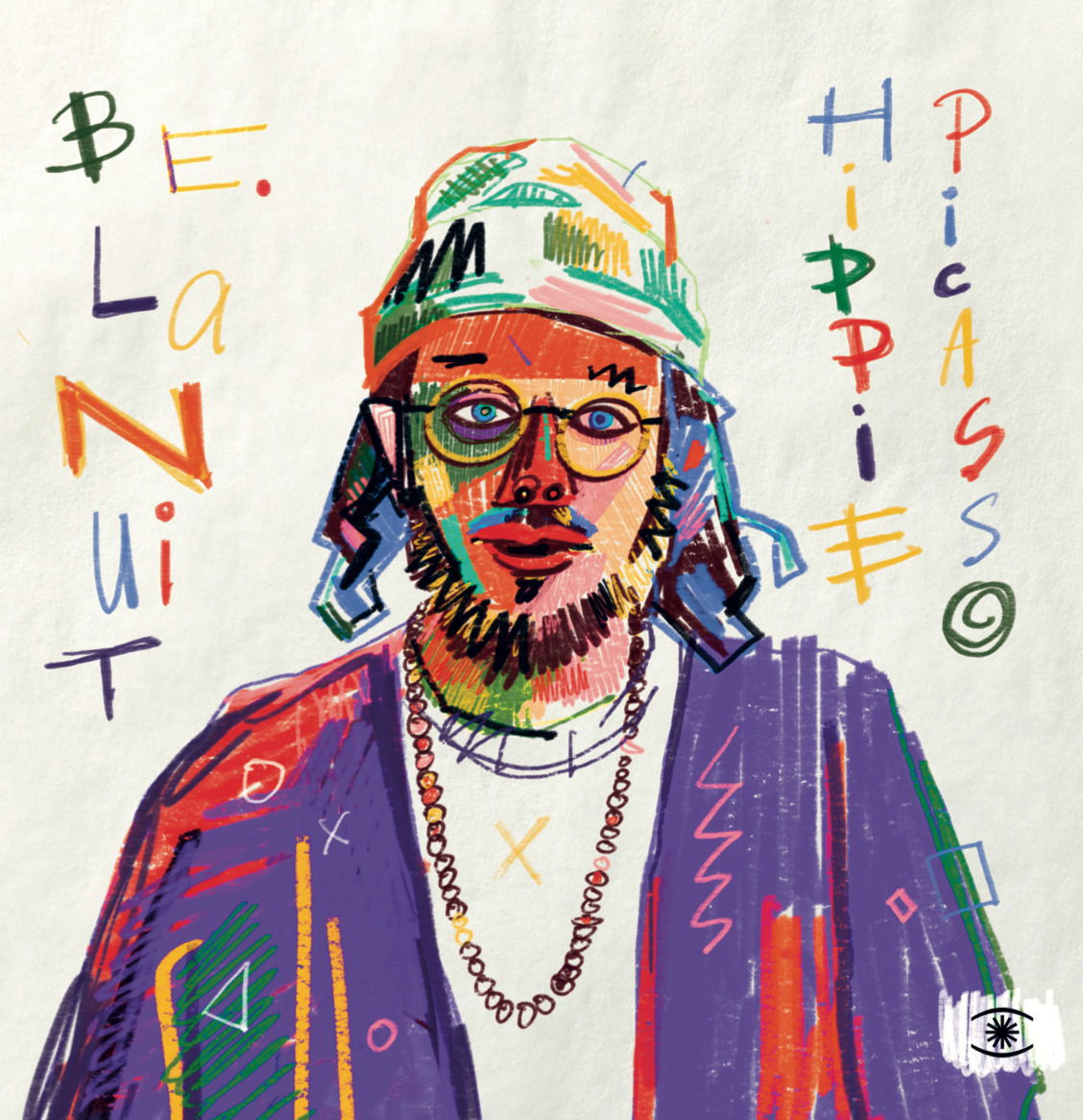 Be.Lanuit - Hippie Picasso (LP) Cover Arts and Media | Records on Vinyl