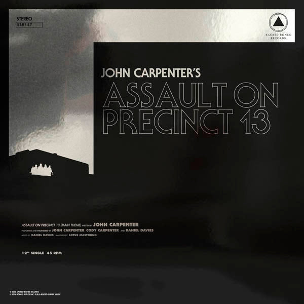  |   | John Carpenter - Assault On Precinct 13 (Single) | Records on Vinyl