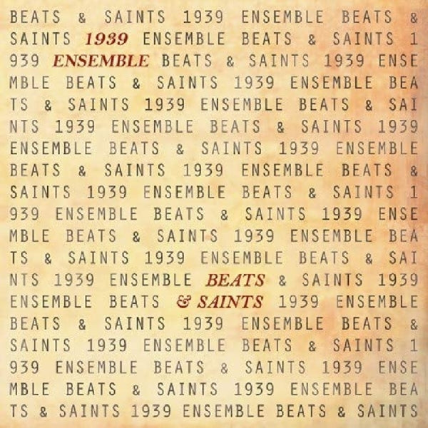  |   | Nineteen Thirtynine Ensemble - Beats & Saints (LP) | Records on Vinyl