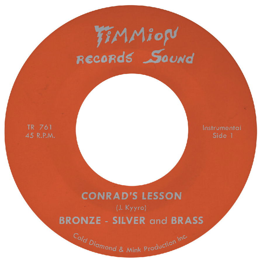 Silver & Brass Bronze - Conrad's Lesson (Single) Cover Arts and Media | Records on Vinyl