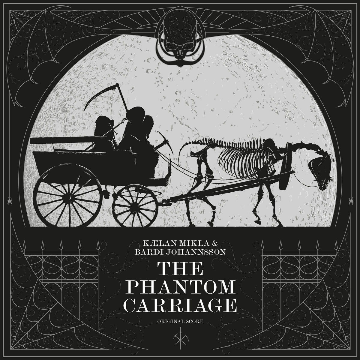 Kaelan Mikla & Bardi Johannsson - The Phantom Carriage (LP) Cover Arts and Media | Records on Vinyl