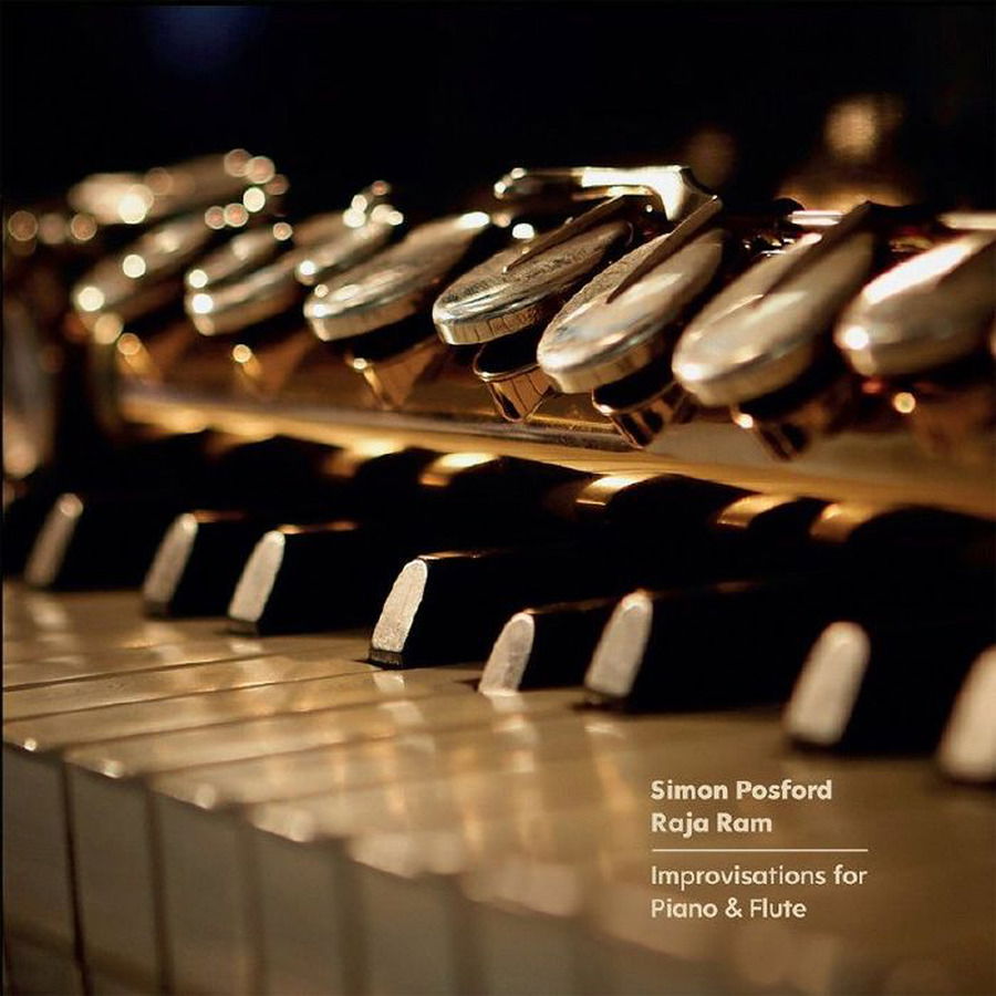 Simon & Raja Ram Posford - Improvisations For Piano & Flute (LP) Cover Arts and Media | Records on Vinyl