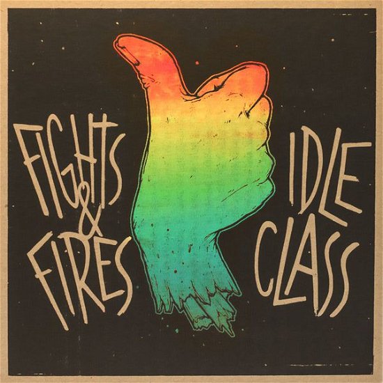 Idle Class/ Fights and Fires - Split (Single) Cover Arts and Media | Records on Vinyl