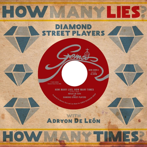  |   | Diamond Street Players - How Many Lies, How Many Times (Single) | Records on Vinyl