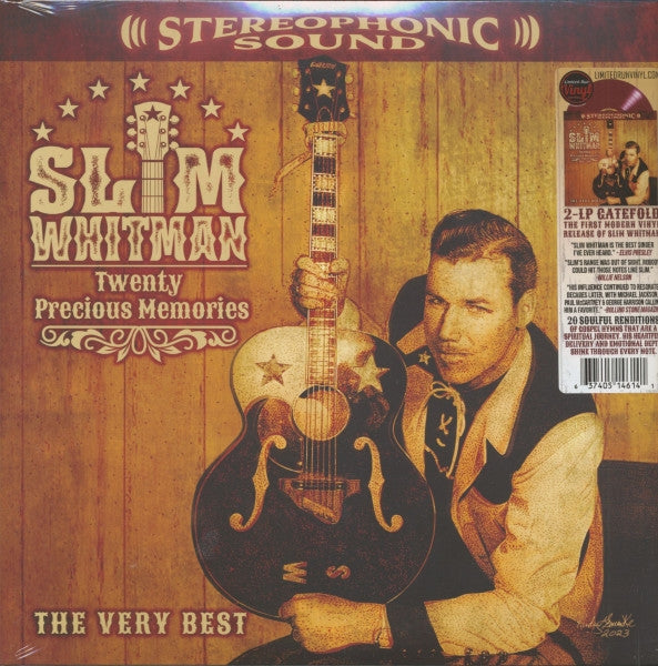  |   | Slim Whitman - 20 Precious Memories: the Very Best [2lp] (2 LPs) | Records on Vinyl