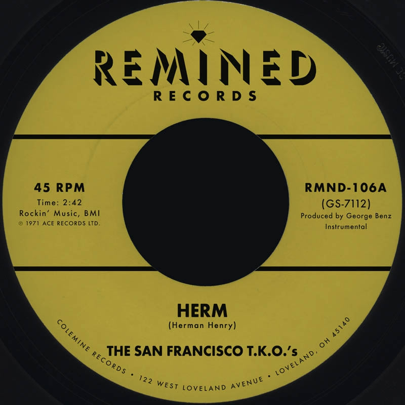  |   | San Francisco T.K.O.'S - Herm (Single) | Records on Vinyl