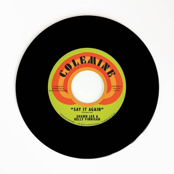  |  7" Single | Shawn Lee & Kelly Finnigan - Say It Again (Single) | Records on Vinyl