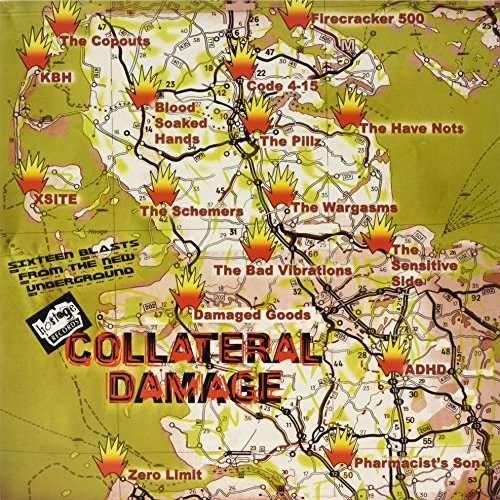 V/A - Collateral Damage (2 LPs) Cover Arts and Media | Records on Vinyl