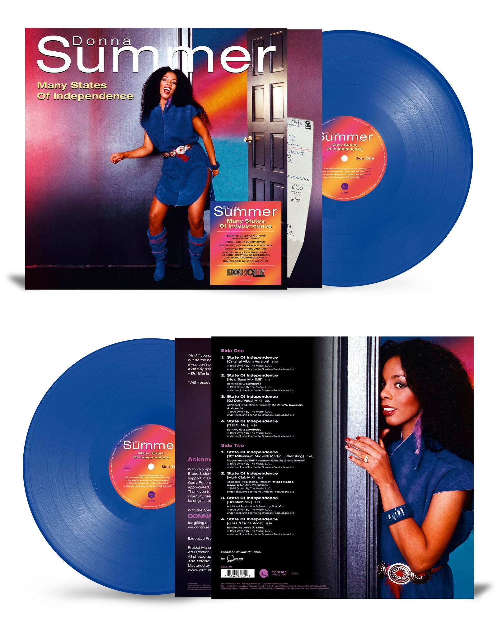 Donna Summer - Many States of Independence (LP) Cover Arts and Media | Records on Vinyl