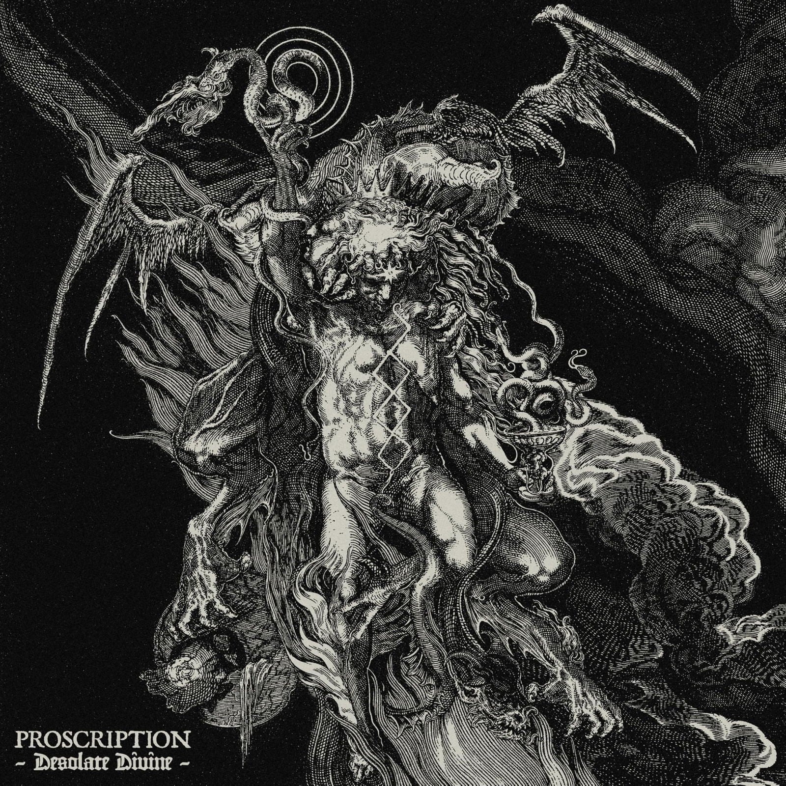 Proscription - Desolate Divine (LP) Cover Arts and Media | Records on Vinyl