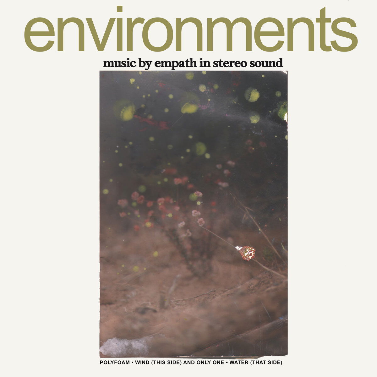 Empath - Environments (LP) Cover Arts and Media | Records on Vinyl