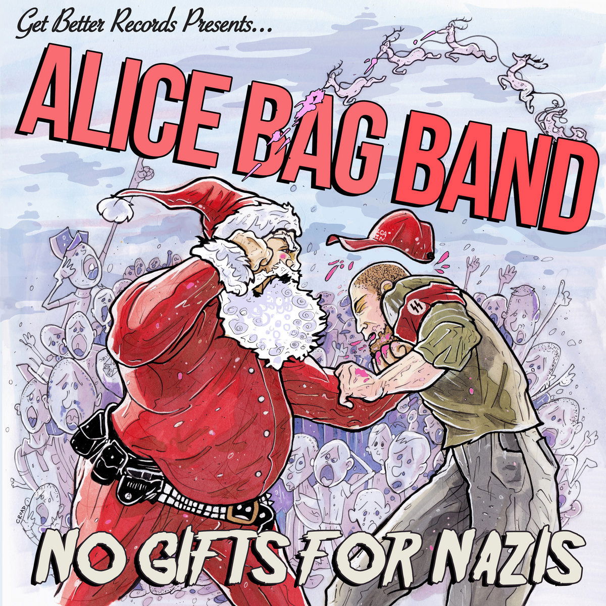 Alice Bag - No Gifts For Nazi's (Single) Cover Arts and Media | Records on Vinyl