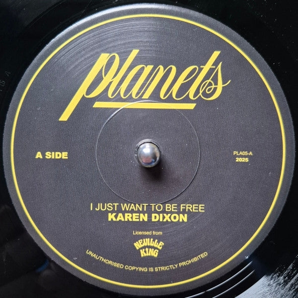  |   | Karen Dixon - I Just Want To Be Free (Single) | Records on Vinyl