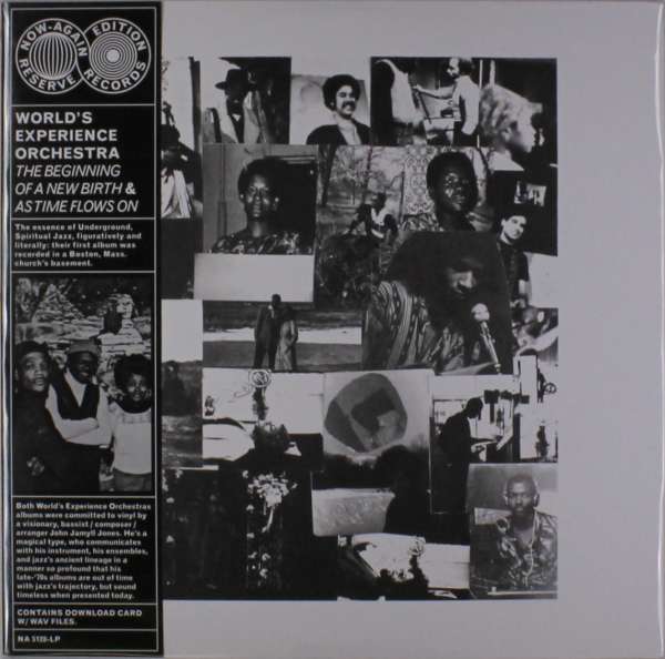 World's Experience Orchestra - Beginning of a New Birth/As Time Flows On (2 LPs) Cover Arts and Media | Records on Vinyl