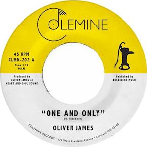 Oliver James - One and Only (Single) Cover Arts and Media | Records on Vinyl