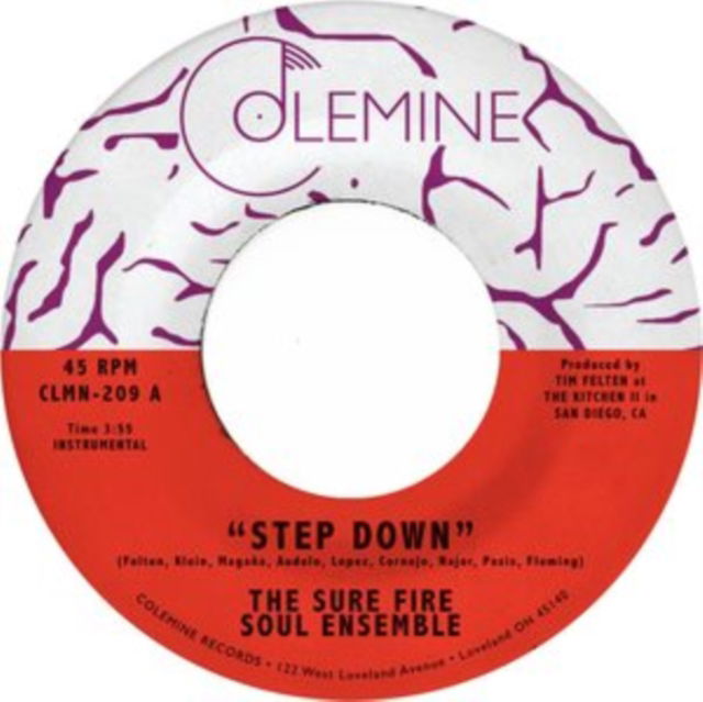 Sure Fire Soul Ensemb - Step Down (Single) Cover Arts and Media | Records on Vinyl