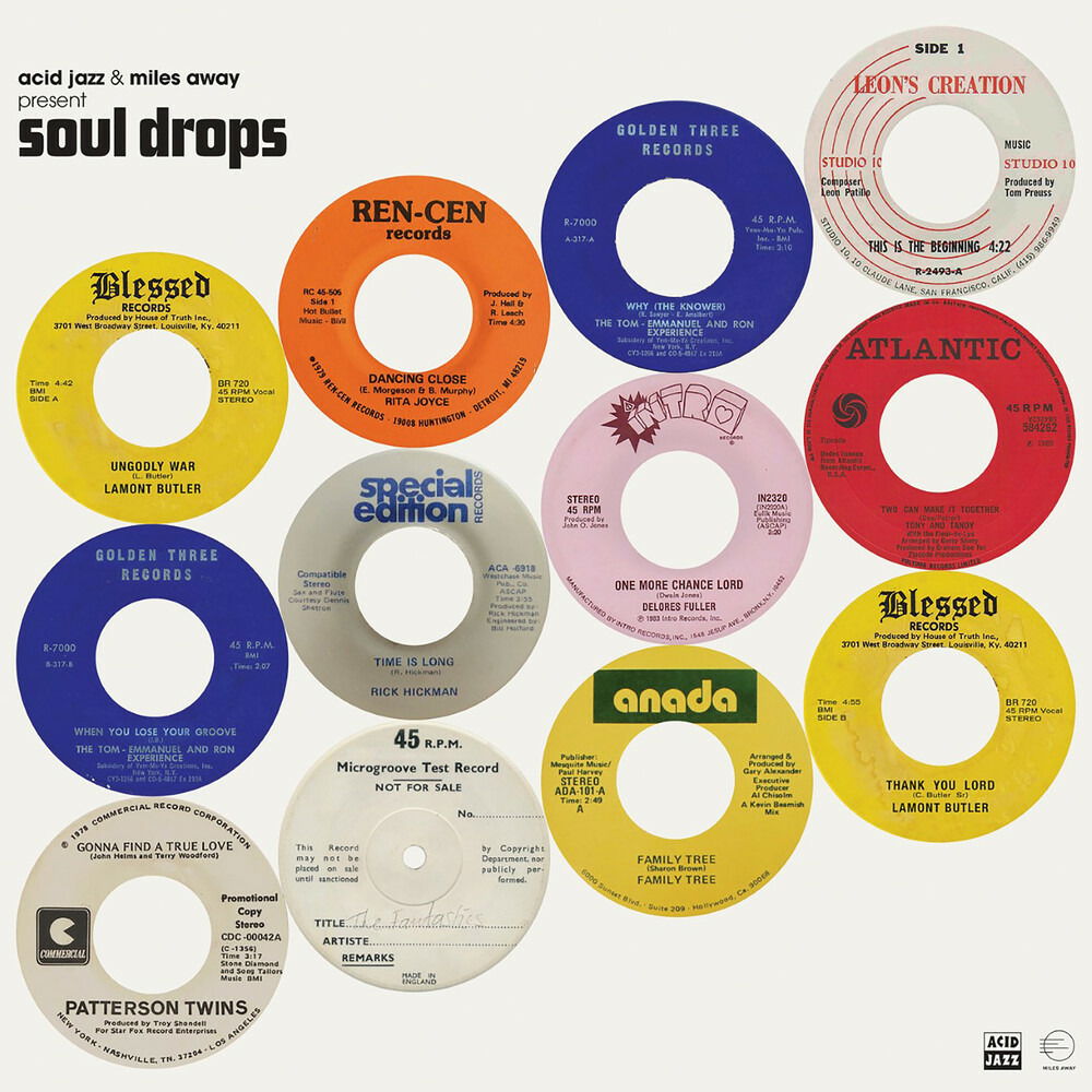 V/A - Soul Drops (LP) Cover Arts and Media | Records on Vinyl