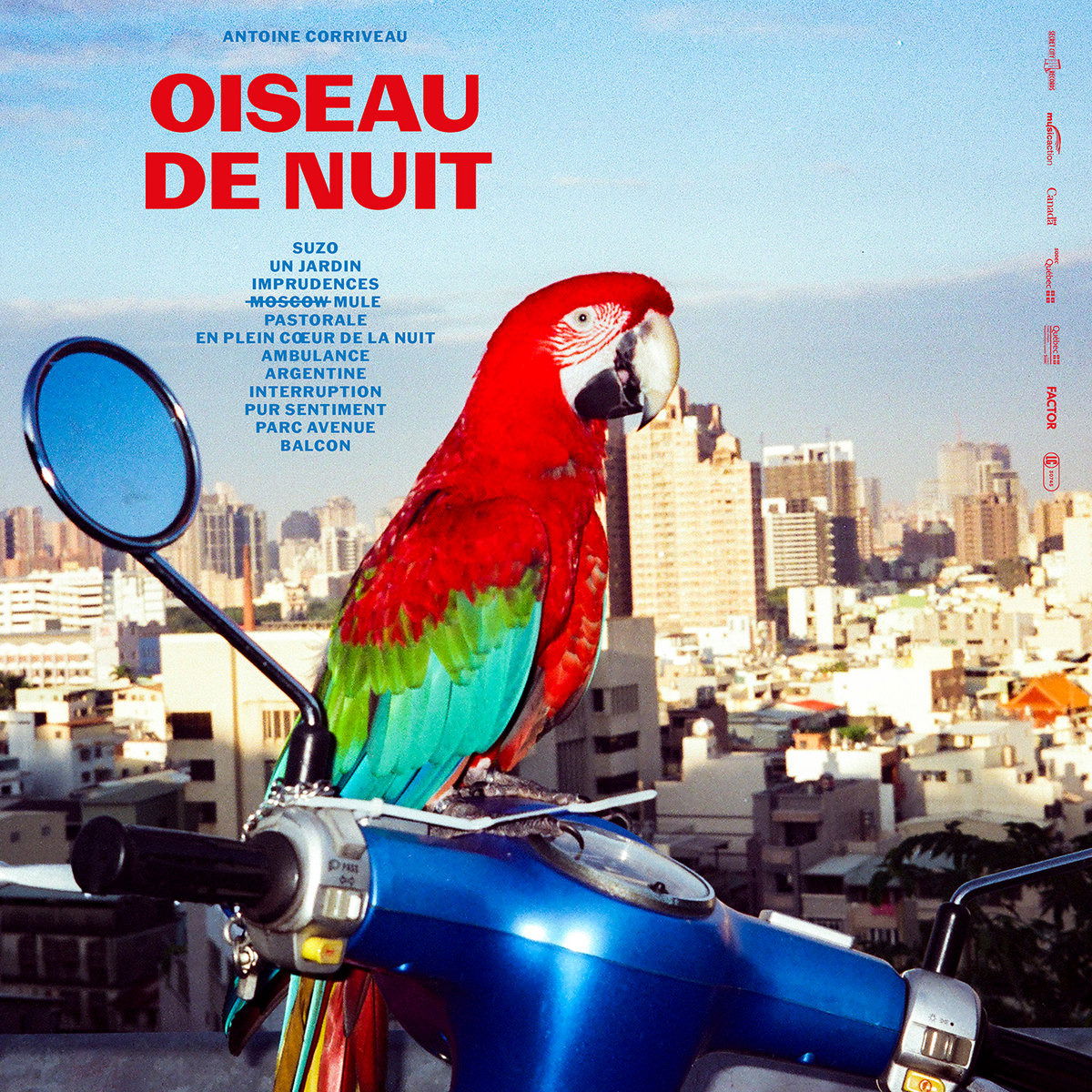 Antoine Corriveau - Oiseau De Nuit (LP) Cover Arts and Media | Records on Vinyl