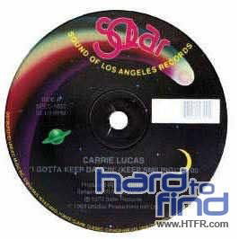  |   | Carrie Lucas - I Gotta Keep Dancin' / Dance With You (Single) | Records on Vinyl