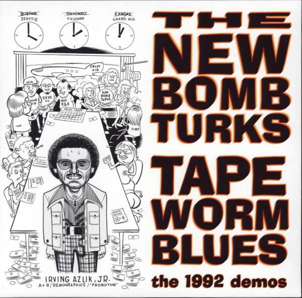 New Bomb Turks - Tapeworm Blues -10"- (Single) Cover Arts and Media | Records on Vinyl