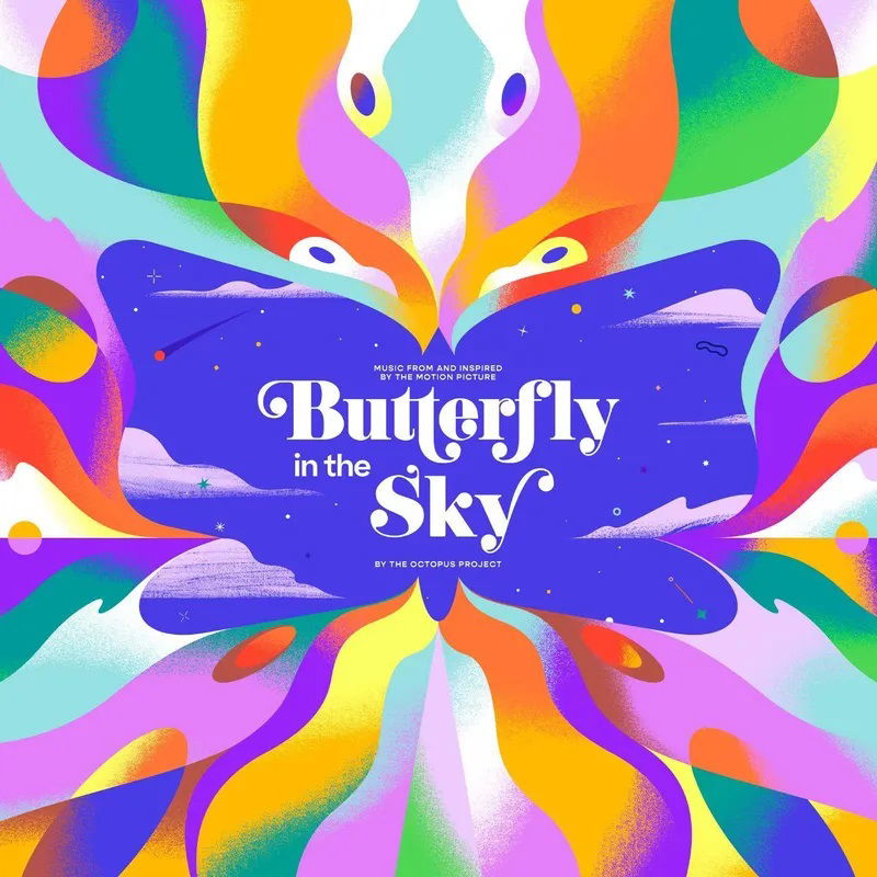 Octopus Project - Butterfly In the Sky (2 LPs) Cover Arts and Media | Records on Vinyl