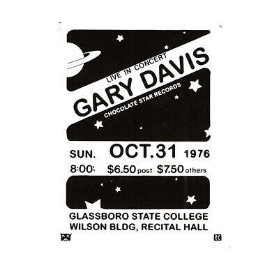 Gary Davis - Live In Concert 1976 (LP) Cover Arts and Media | Records on Vinyl