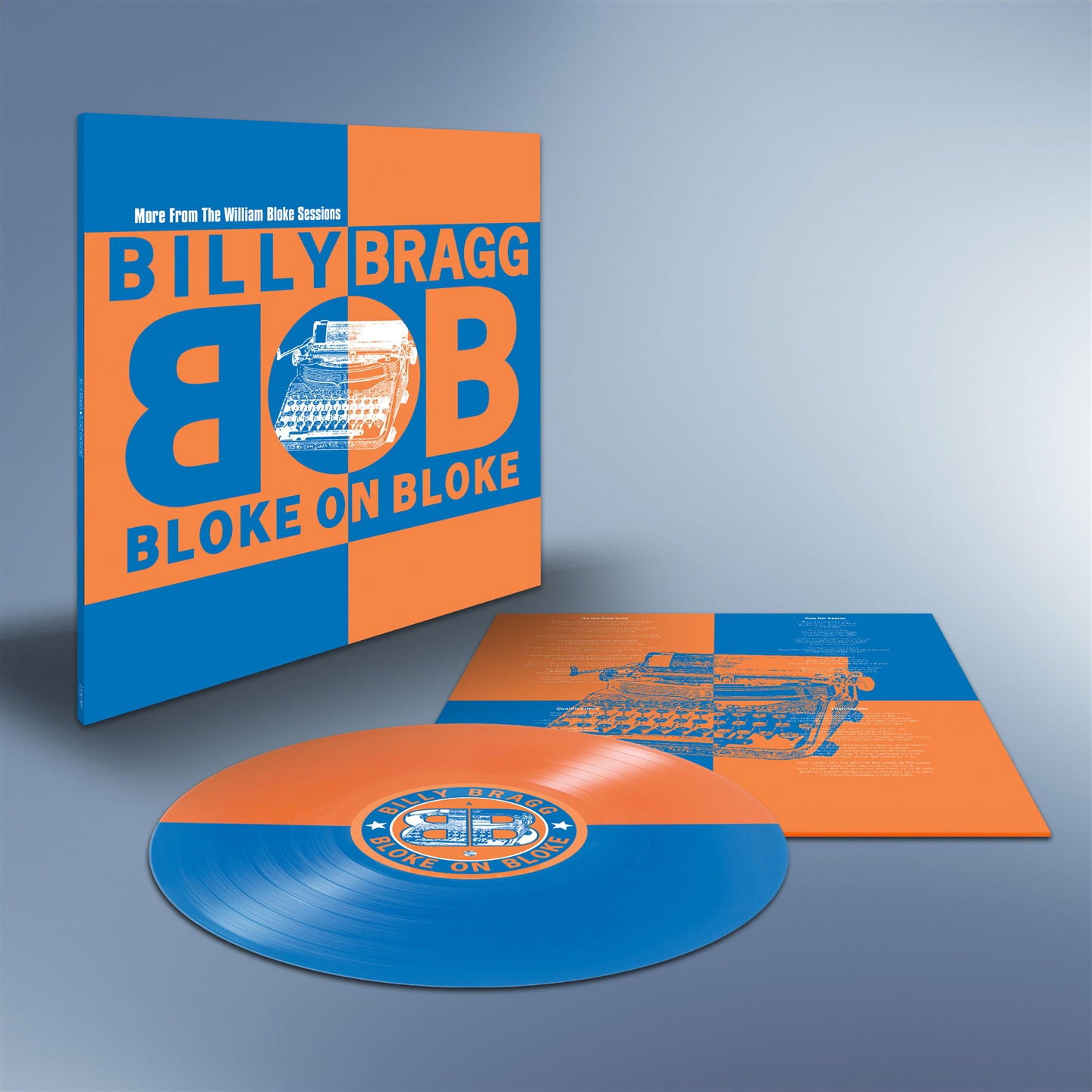 Billy Bragg - Bloke On Bloke (LP) Cover Arts and Media | Records on Vinyl