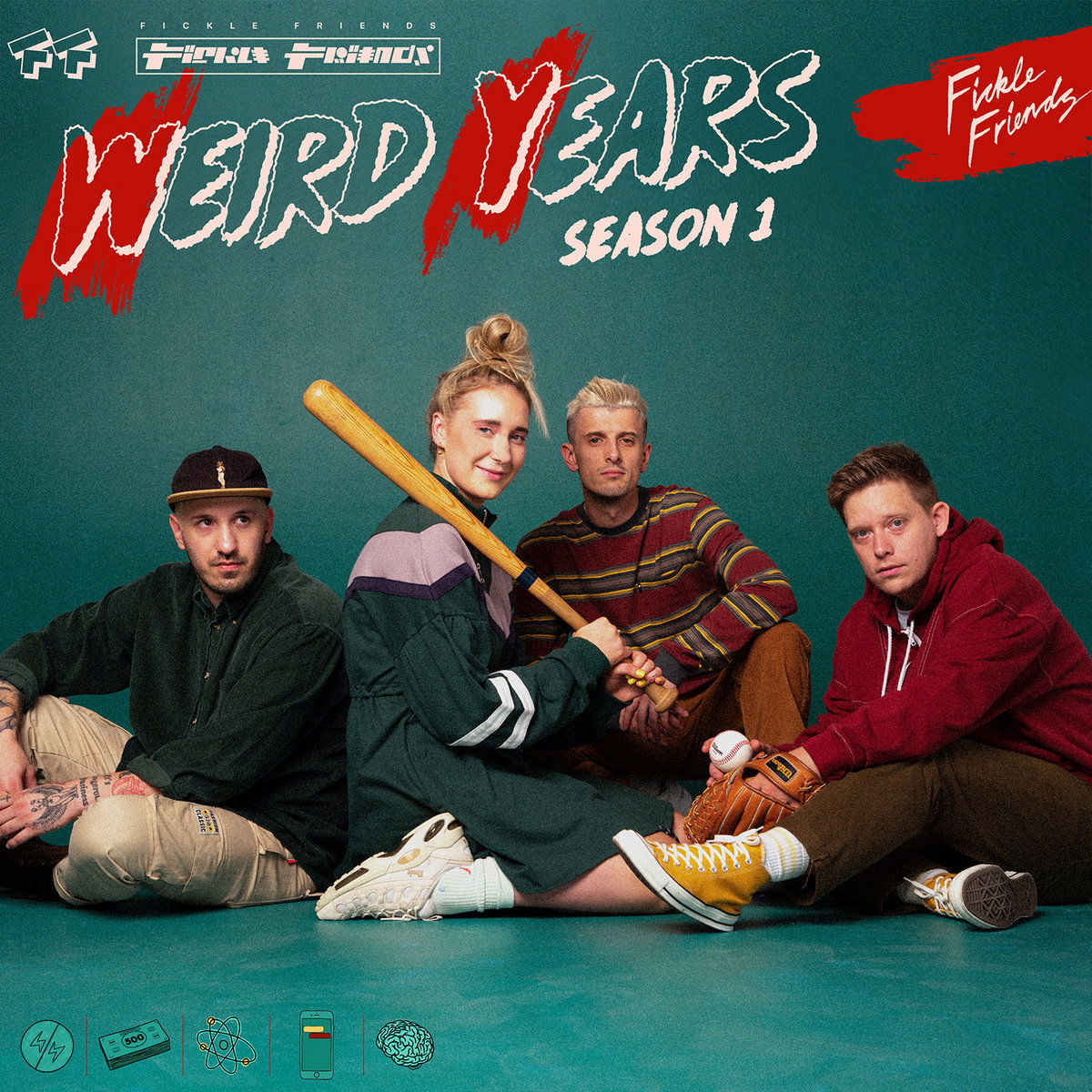 Fickle Friends - Weird Years - Season 1 (LP) Cover Arts and Media | Records on Vinyl