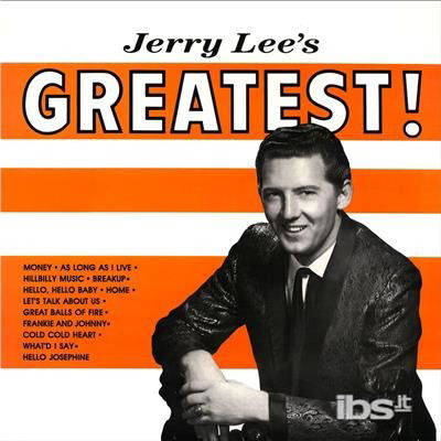 Jerry Lee Lewis - Jerry Lee's Greatest (LP) Cover Arts and Media | Records on Vinyl