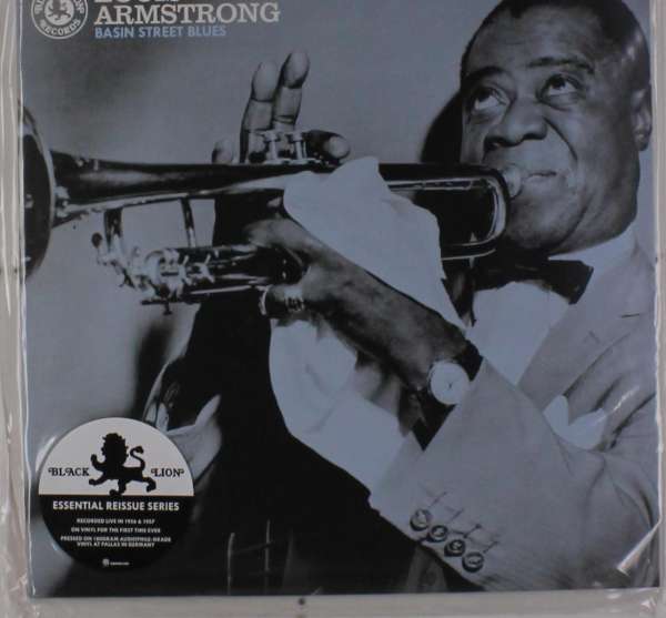 Louis Armstrong - Basin Street Blues (LP) Cover Arts and Media | Records on Vinyl