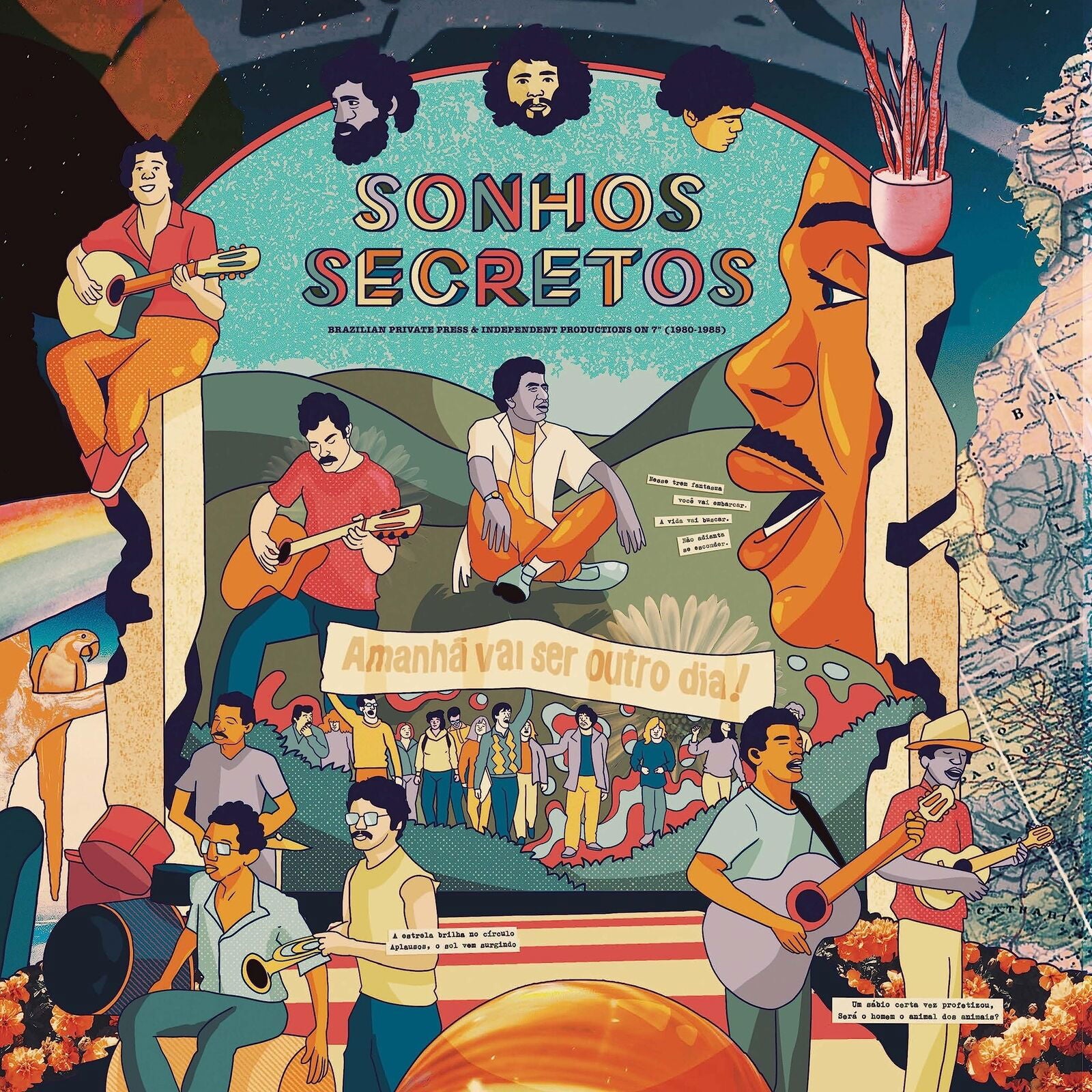 V/A - Sonhos Secretos (LP) Cover Arts and Media | Records on Vinyl