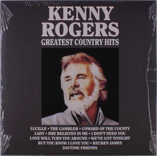 Kenny Rogers - Greatest Country Hits (LP) Cover Arts and Media | Records on Vinyl