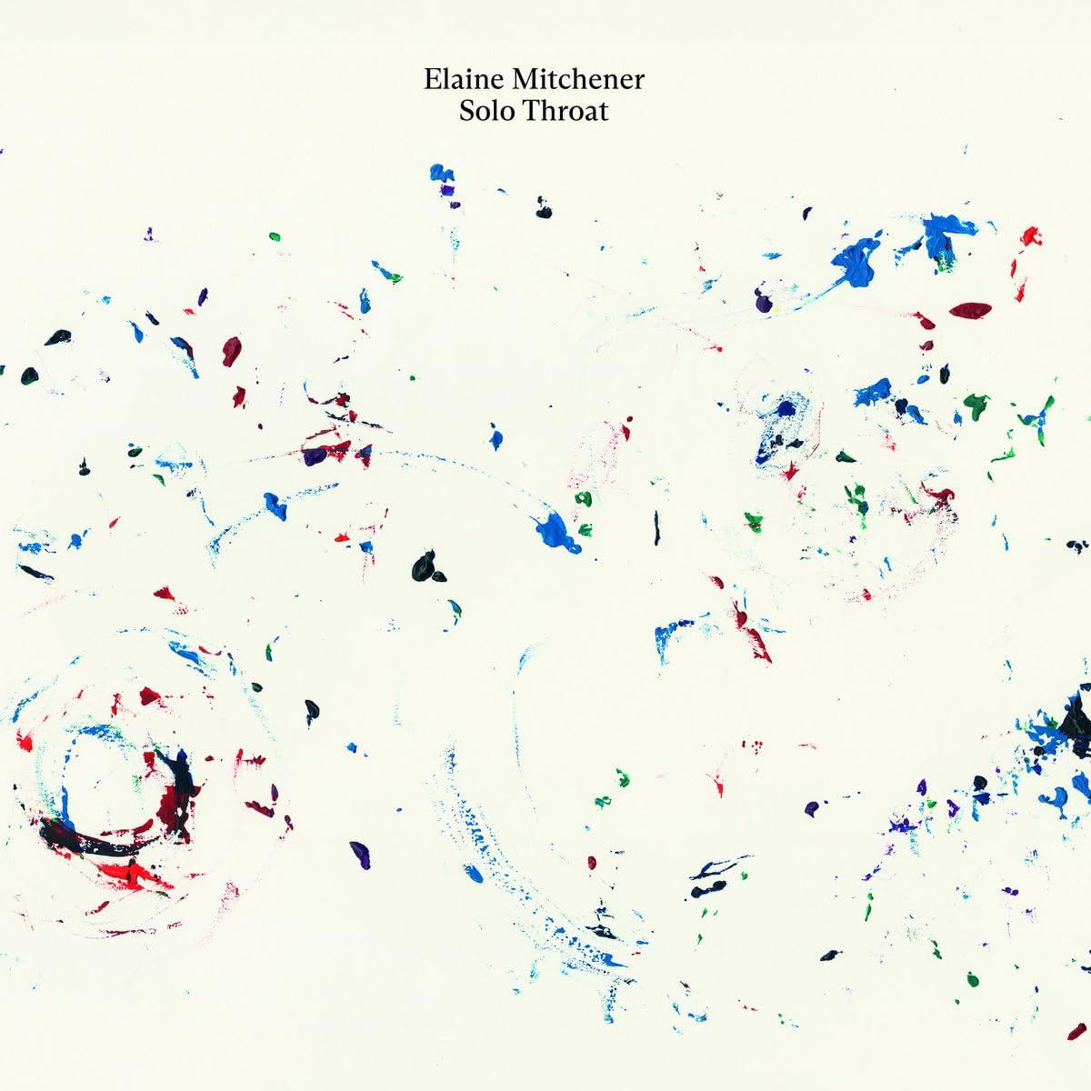 Elaine Mitchener - Solo Throat (LP) Cover Arts and Media | Records on Vinyl