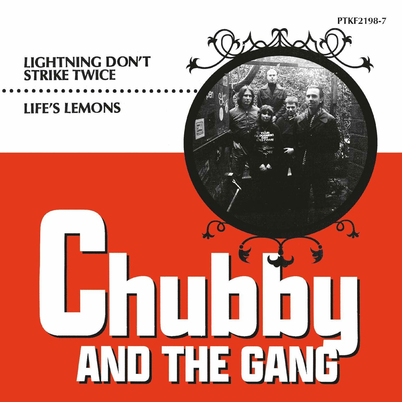 Chubby and the Gang - Lightning Dont Strike Twice / Lifes Lemons (Single) Cover Arts and Media | Records on Vinyl