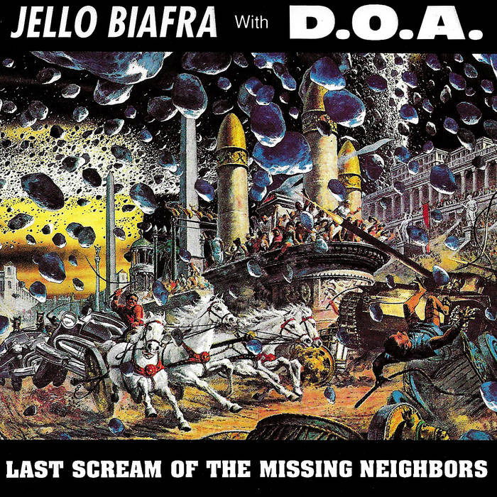 Jello & D.O.A. Biafra - Last Scream of the Missing (LP) Cover Arts and Media | Records on Vinyl