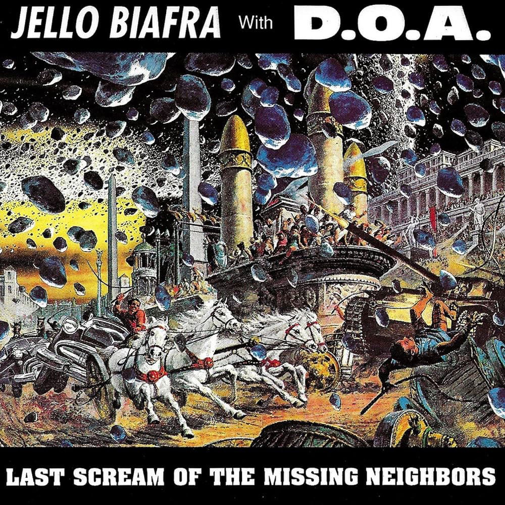 Jello & D.O.A. Biafra - Last Scream of the Missing (LP) Cover Arts and Media | Records on Vinyl