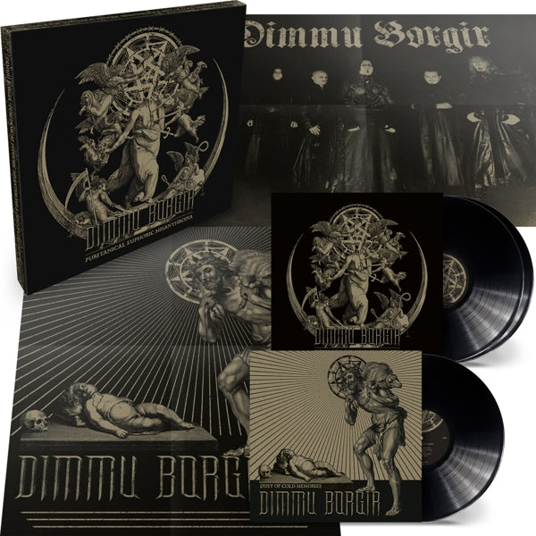 Dimmu Borgir - Puritanical Euphoric Misanthropia (3 LPs) Cover Arts and Media | Records on Vinyl