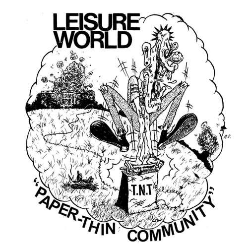 Leisure World - Paper-Thin Community (Single) Cover Arts and Media | Records on Vinyl