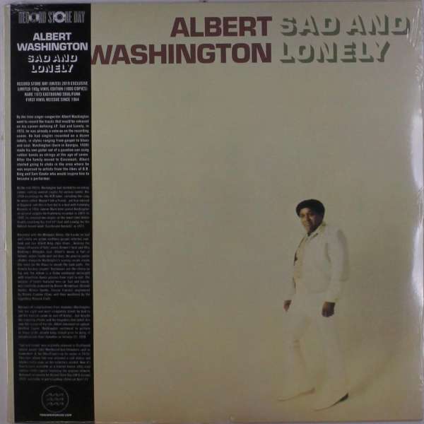  |   | Albert Washington - Sad and Lonely (LP) | Records on Vinyl