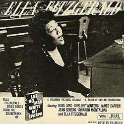 Ella Fitzgerald - Let No Man Write My Epitaph (2 LPs) Cover Arts and Media | Records on Vinyl