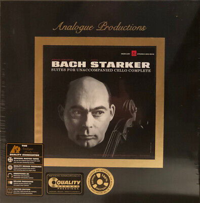  |   | Janos Starker - Bach: Suites For Unaccompanied Cello Complete (6 LPs) | Records on Vinyl