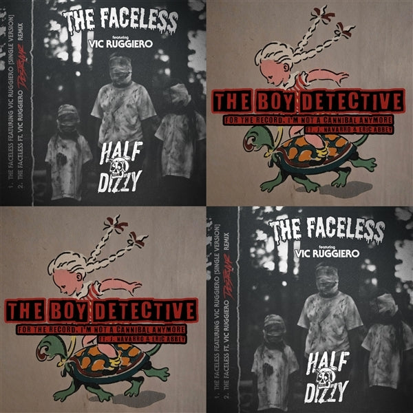  |   | Half Dizzy & the Boy Detective - the Faceless / For the Record, I'm Not a Cannibal Anymore (Single) | Records on Vinyl